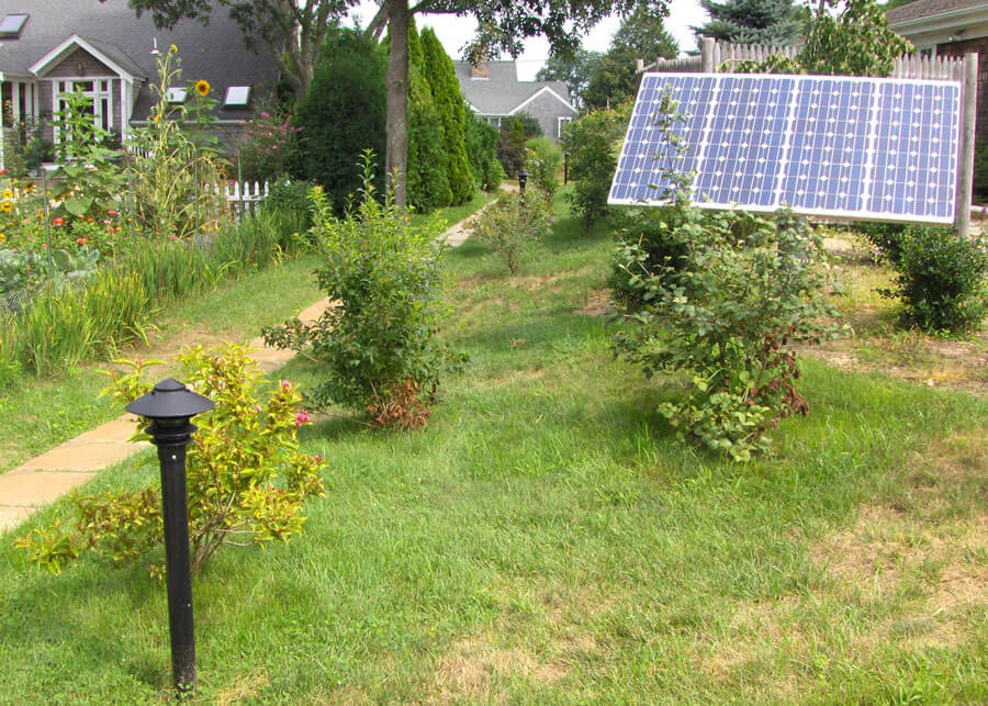 Pagoda Pathway Solar Bollard Lighting System