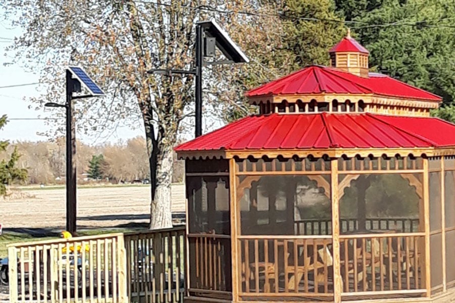 New Douglas Park Solar Playground Lighting Systems