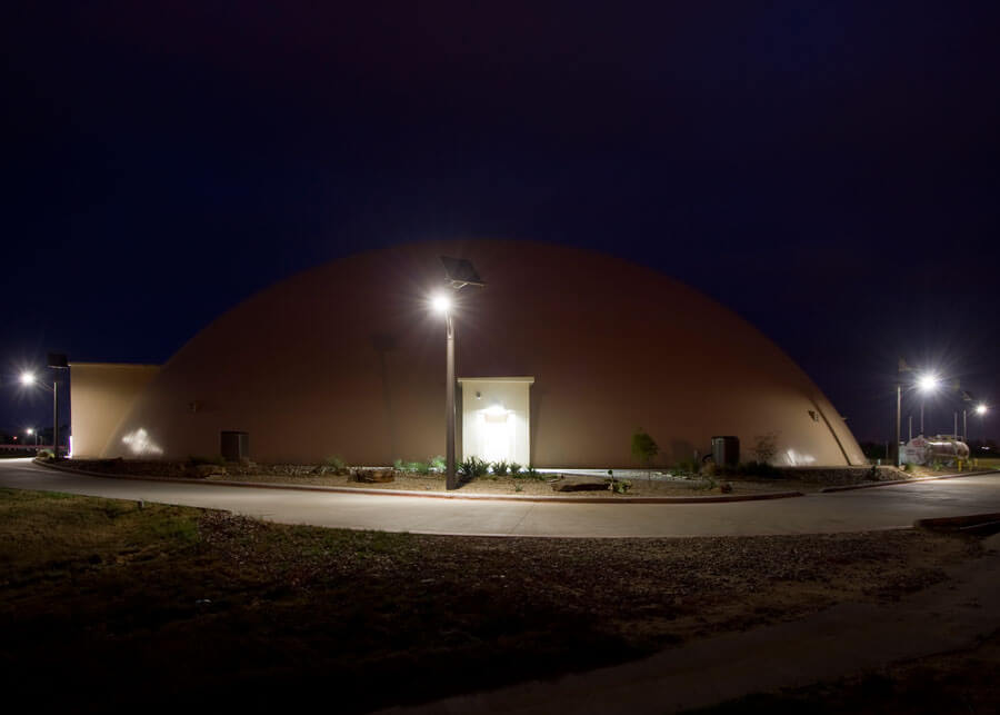 Golden Sands Domes Pathway Solar Area Lighting