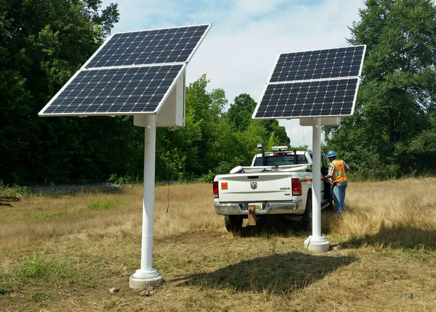 Macomb City Tunnel Solar Building Structure Lighting