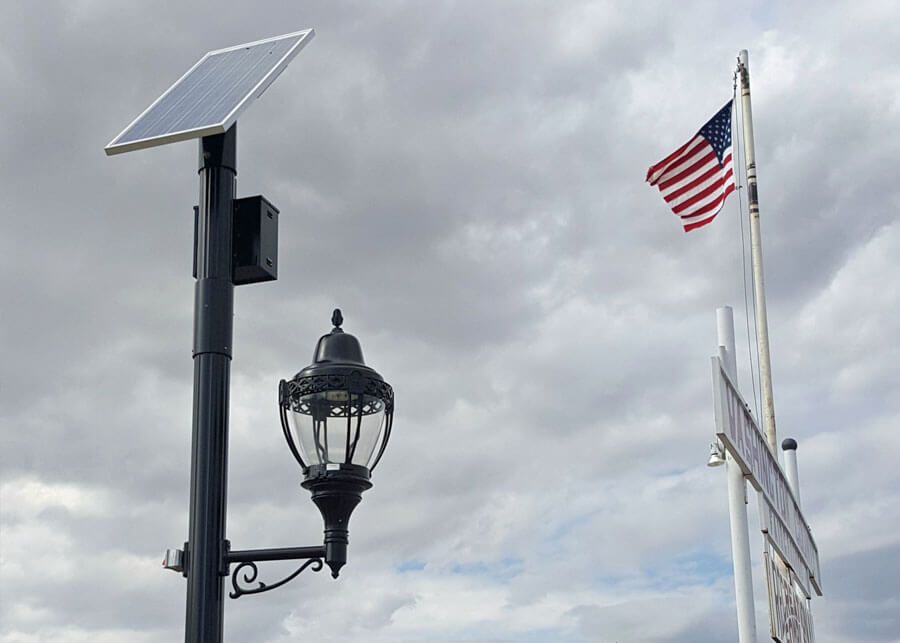 Washington Fair Grounds Solar Pathway Lighting Systems