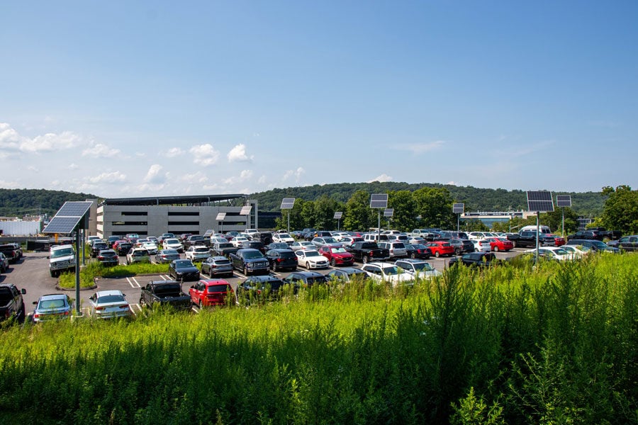 Tarrytown Regeneron Solar Parking Lot Lighting Systems