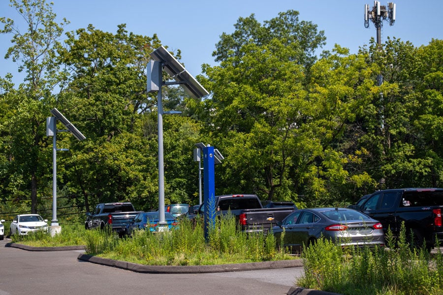 Tarrytown Regeneron Parking Lot Solar Lighting System