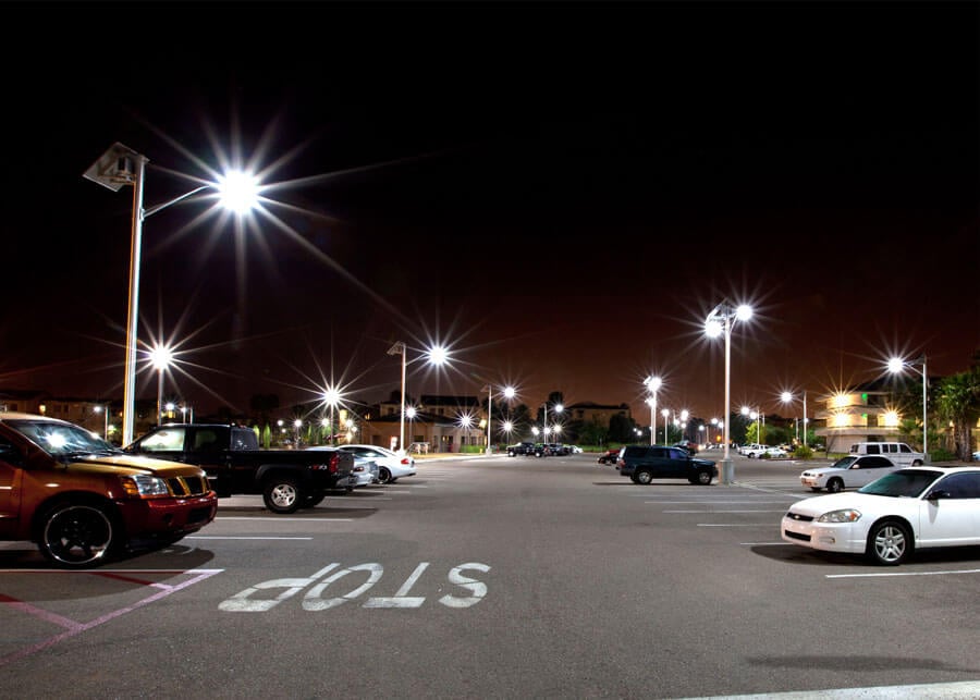 MCAS Miramar BEQ Parking Lot Solar Lighting Systems