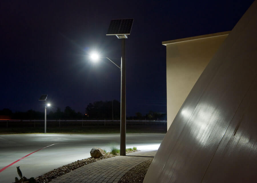 Golden Sands Domes Solar Street Lighting Systems