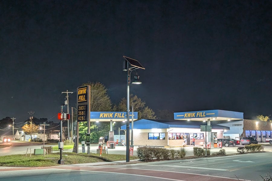 Hanahan SC Solar Roadway Lighting Systems