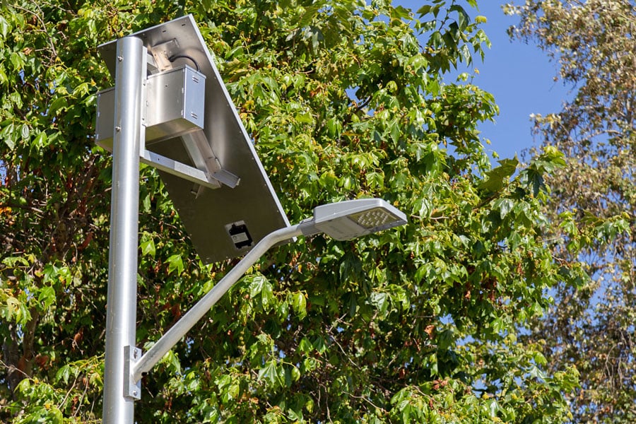 Botanical Garden Solar Parking Lot Light