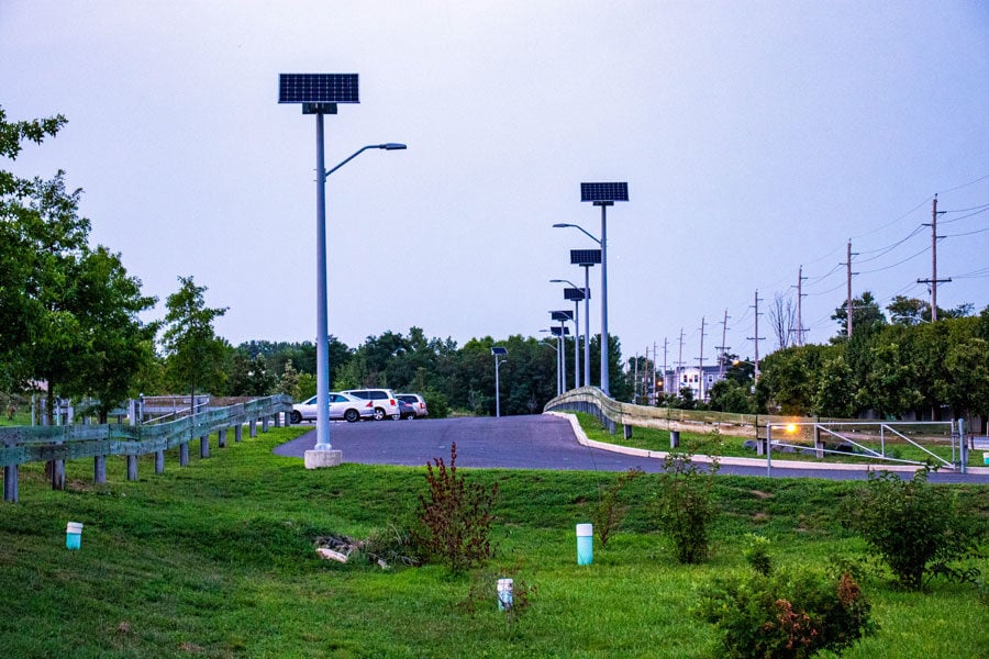 Cramer Hill Park Solar Street Lighting Systems