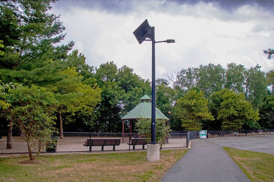 Filippello Park Solar Pathway Lighting Systems