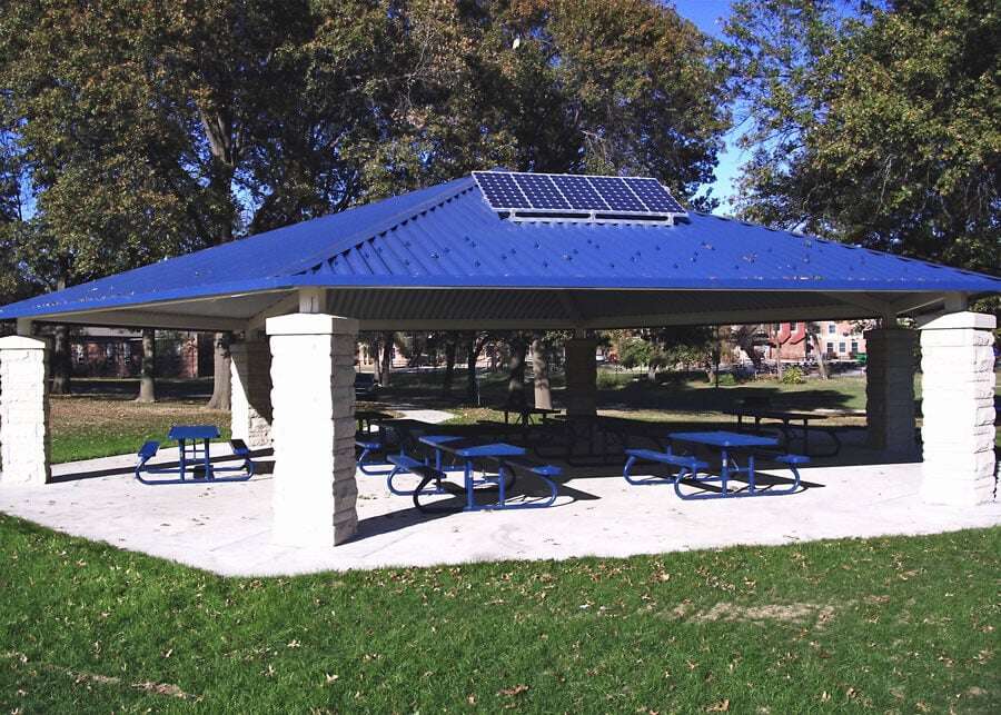 Sunnyside Park Solar Pavilion Area Light